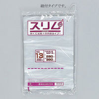 福助工業 スリムLDポリ袋 015 No.13(紐付) 200枚入り 0439916 1ケース(200枚×20)（直送品）