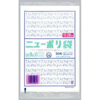 福助工業 ニューポリ袋　０８　No.１０　50枚入り 0441783 1ケース(50枚×40)（直送品）