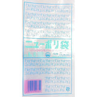 福助工業 ニューポリ袋　０３　No.６　100枚入り 0449164 1ケース(100枚×80)（直送品）