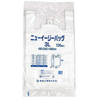 福助工業 ニューイージーバッグ 3L 100枚入り 0472700 1ケース(100枚×10)（直送品）