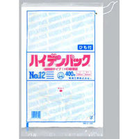 福助工業 ハイデンパック 新 No.12 紐付 400枚入り 0500968 1ケース(400枚×30)（直送品）