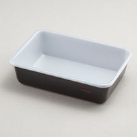 青葉紙業 使い捨て容器　Bー３（本体）うるし 201303 1ケース(50枚×12)（直送品）