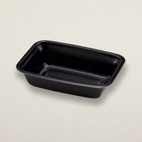 青葉紙業 使い捨て容器　BTー１（本体）耐熱くろ内黒 272204 1ケース(50枚×12)（直送品）