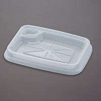 青葉紙業 使い捨て容器　BTー１ 中皿PP（600） 272233 1ケース(50枚×12)（直送品）