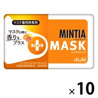 ミンティア +MASK シトラスミント 10個 アサヒGF