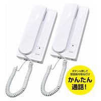 ELPA らくらく話せるインターホン　ＣＤＳー６００ー２Ｐ　1個（直送品）