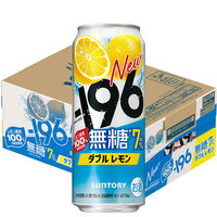 チューハイ 酎ハイ -196無糖＜ダブルレモン＞500ml 1ケース（24本）