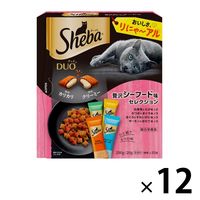 シーバ デュオ 贅沢シーフード味セレクション 200g 12個 キャットフード 猫 ドライ