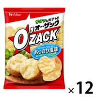 オー・ザック あっさり塩味 55g 12袋 ハウス食品 スナック菓子 ポテトチップス おつまみ