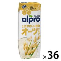 ダノンジャパン アルプロ たっぷり食物繊維 オーツミルク オーツ麦の甘さだけ 250ml 1セット（36本）