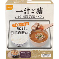 尾西食品 【5個セット】一汁ご膳　豚汁 23-0569-138（直送品）