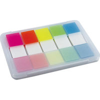 ニード 【600袋セット】パステルフィルム付箋 23-3312-120（直送品）