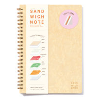 いろは出版 SANDWICH リングノート A5 フルーツサンド GSWN-01 1セット（3冊）（直送品）
