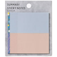 いろは出版 SUMMARY STICKY NOTES 半透明 付箋