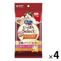 銀のスプーン とろリッチ 2種のまぐろ＆ささみアソート 国産 48g（6g×8本）4袋 キャットフード おやつ