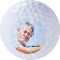 三成産業 【2箱セット】ゴルフコース用白無地ボール（３個） 23-0053-025（直送品）