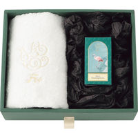 Next Branders Foo Tokyo オーガニックコットン フェイスタオル・バスオイルセット 23-0128-085 1箱（直送品）