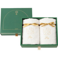 Next Branders Foo Tokyo オーガニックコットン フェイスタオル2枚セット 23-0128-069 1箱（直送品）