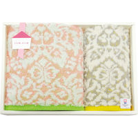 七福タオル 【2箱セット】七福タオル　イッソエッコ　フェイス・ハンドタオルセット 23-0136-117（直送品）