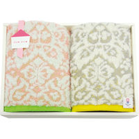 七福タオル イッソエッコ フェイスタオル2枚セット 23-0136-125 1箱（直送品）