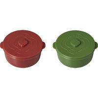 ジャパンマグ 【10箱セット】「ココット」保存容器２コセット 23-3360-043（直送品）