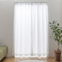 ユニベール ソピア レースカーテン 1500×1830mm ホワイト 4548654898230  1枚（直送品）