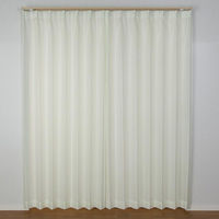 ユニベール ジェラート レースカーテン 1000×1330mm グリーン 4942881647423  1セット（レースカーテン2枚）（直送品）