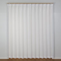 ユニベール ジェラート レースカーテン 2000×2130mm ホワイト 4942881648789  1枚（直送品）