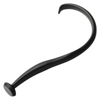 AKAISHI（アカイシ） マッサージ器具 ツボショルダー ブラック HB119BK 1個