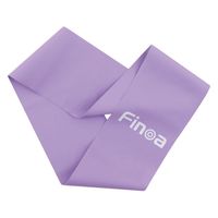 Finoa(フィノア) トレーニング用バンド シェイプリング スタンダード パープル リング状 70cm 22182 1個（直送品）