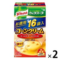 味の素　クノール カップスープ コーンクリーム　1セット（32食：16食入×2箱）