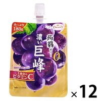 濃い0kcal 蒟蒻ゼリー 巨峰 12個 たらみ ゼリー飲料 カロリーゼロ ビタミンC