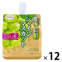 濃い0kcal 蒟蒻ゼリー シャインマスカット 12個 たらみ ゼリー飲料 カロリーゼロ ビタミンC