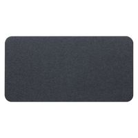 サンコー おくだけゲーミングチェアマット90×180cm ダークグレー KX-82 床保護 ずれない デスク 洗える おくだけ吸着 日本製（直送品）