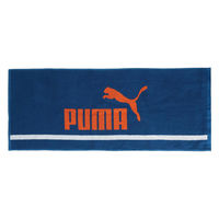 PUMA（プーマ） タオル ボックスタオル BC プーマ　ブラック×ミディアム　グレー　ヘザー 054423 1枚