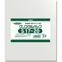 シモジマ クリスタルパック　Ｓ　１７ー２０ 006762200 1袋（100枚）