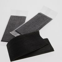 シモジマ ヘイコー　不織布おしぼり　平　クロ　１８０ｘ２２０ 004711052 1箱（100枚）