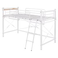 ☆ゲンシグラードンさん専用☆ホワイト ロフトベッド スチール製　引き渡し限定 二段ベッド ブラント WH(5Y）ホワイト): ベッド | 家具
