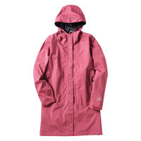 アイトス ストレッチレインコート(レディース)ワイン LL LX51192 1枚（直送品）