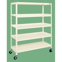 サカエ スーパーラック(3方コボレ止め棚板・直進安定金具無し) SPRー3215ALURI 1台（直送品）