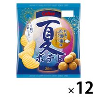 夏ポテト 対馬の浜御塩味 61g 12袋 カルビー ポテトチップス スナック菓子 おつまみ