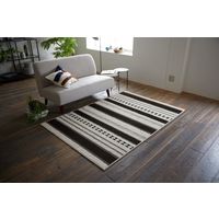 スミノエ 防炎 防ダニ ラグ カパ 190×190cm アイボリー 4549781294919 1枚