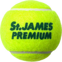DUNLOP(ダンロップテニス) テニス ボール セント・ジェームス・プレミアム 120球（4球入×30個） STJPRMA4TI（直送品）