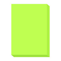 カラープリンター用紙A4 トロフェ 蛍光グリーン pcf4128 1冊（100枚入） クレールフォンテーヌ FSC認証（直送品）