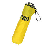 【アウトレット】丸十コーポレーション 傘 子供用 無地パイピングSM 55cm イエロー 10002504 1本