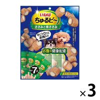 いなば ちゅるビー 犬 ささみと焼ささみ お腹の健康配慮（10g×7袋入）3袋 ドッグフード おやつ - アスクル