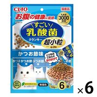 いなば CIAO（チャオ）すごい乳酸菌 クランキー 牛乳パック まぐろ節味 国産 総合栄養食 400g 1個 キャットフード 猫 - アスクル