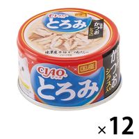 いなば CIAO チャオ 猫 とろみ ささみ・かつお シラス入り 国産 80g 12缶 キャットフード 缶詰