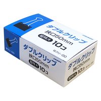 日本クリノス ダブルクリップ 超特大 50mm Wクリ-00 1セット(1箱(10個)×3)