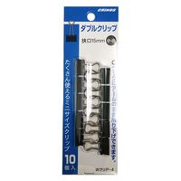 日本クリノス ダブルクリップ　小小　10個 WクリP-4 20セット（直送品）